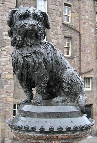 Greyfriars Bobby, a Skye Terrier dog, died
