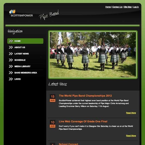 scottishpower pipe band