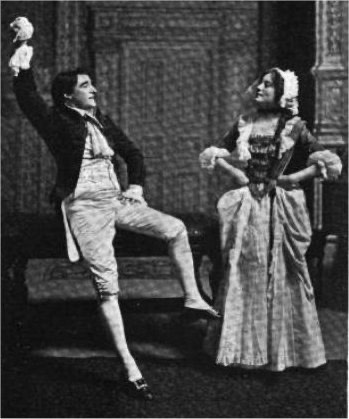 Oliver Goldsmiths She Stoops to Conquer is performed at Covent Garden Theatre, London