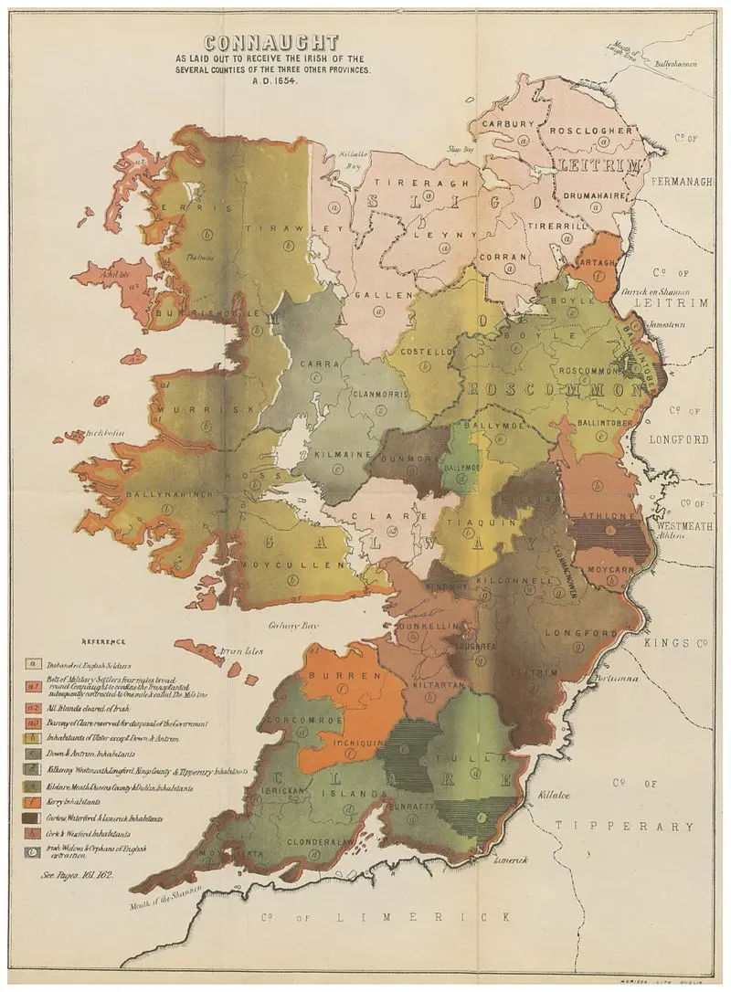 Act of Settlement 1652, also known as the To Hell or Connacht Act