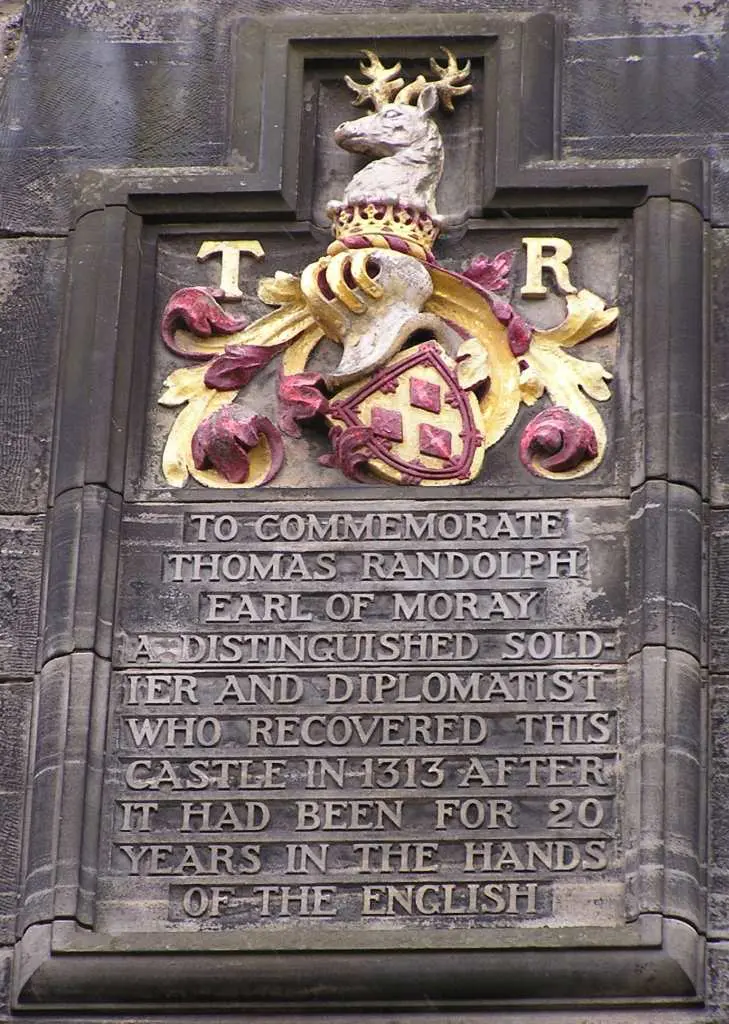 Thomas Randolph, Earl of Moray, died